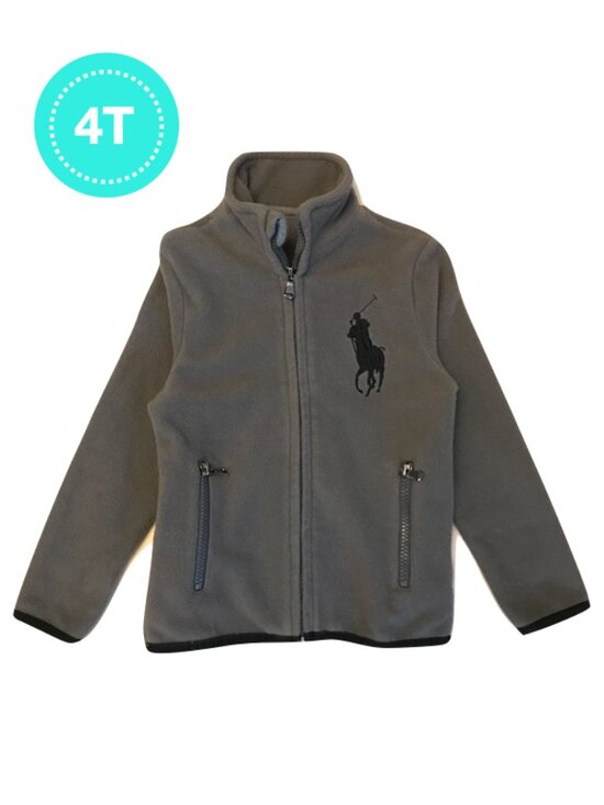 Polo Ralph Lauren Other - 2/$29 Polo Ralph Lauren kids jacket size 4T grey zipper fleece